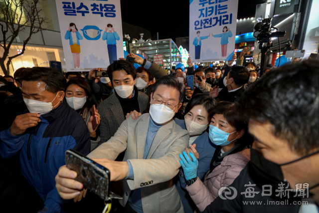 민주 시당 내홍에결국 이재명 대구 시민선대위 출범